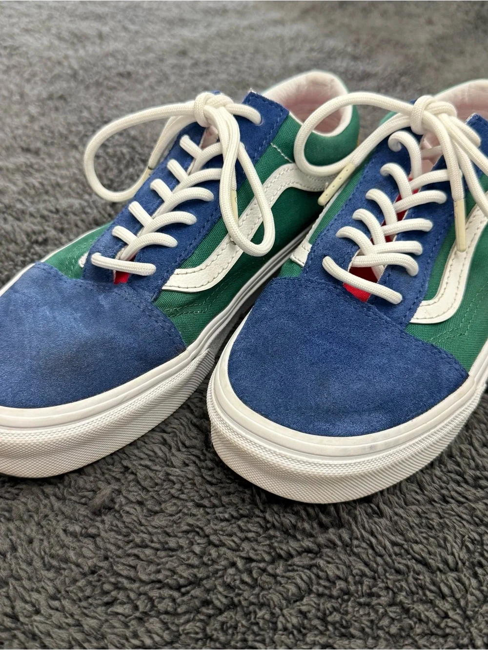 Vans Old Skool Yacht Club Low Top Skate Sneakers Men's 6 Women's 7.5 Rare